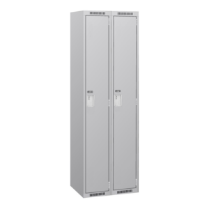 ASM Full Door Lockers - Bank of 2 Wide (Assembled)