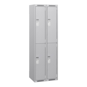 ASM Half Door Lockers - Bank of 2 Wide (Assembled)