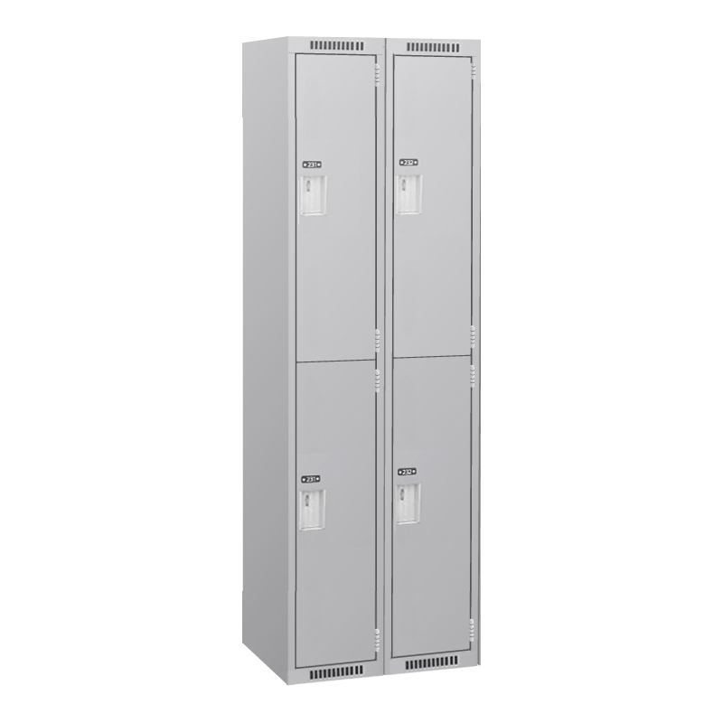 ASM Half Door Lockers - Bank of 2 Wide (Assembled)