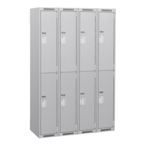 ASM Half Door Lockers - Bank of 4 Wide (Assembled)