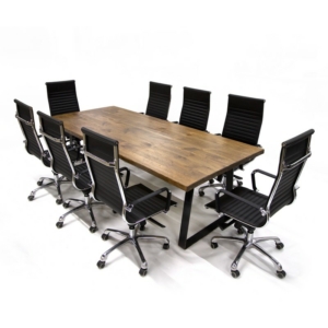 Artisan Distressed Wood 8 ft Meeting Table