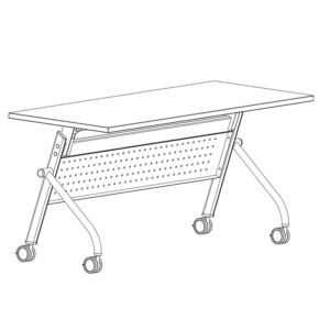 Belair Flip-Top Training Table (All Sizes & Finishes)