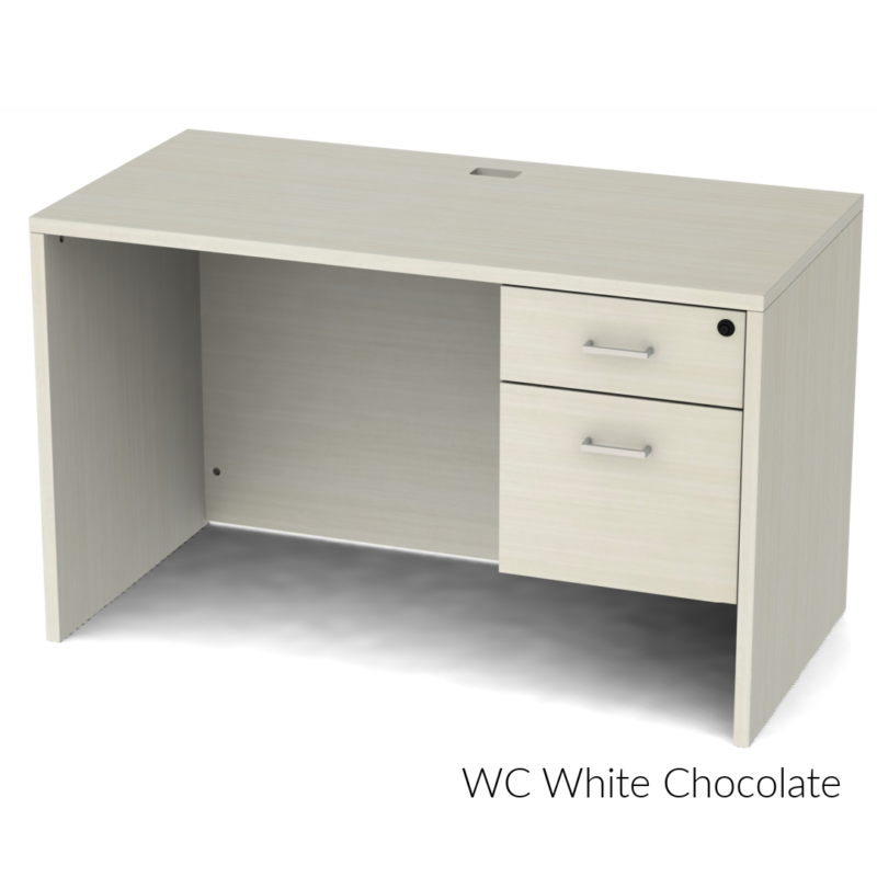 Belair Lite Small Office Desk with Full Modesty (All Finishes)