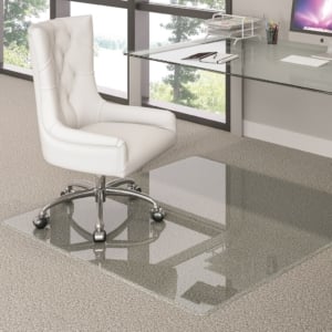 Deflecto Glass Clear Chairmat
