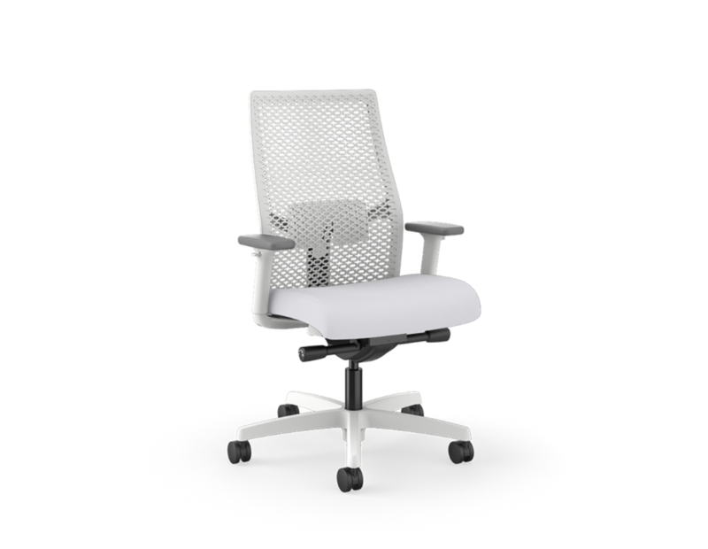 HON Ignition 2.0 ReActiv Back Task Chair - Simply White