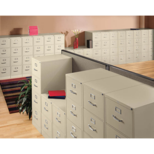 HON 4-Drawer Vertical File Cabinet - Letter/Legal