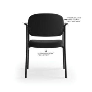 HON Scatter Stacking Guest Chair with Arms