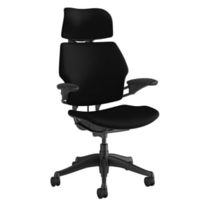 Humanscale Freedom Chair with Headrest - Simply Black
