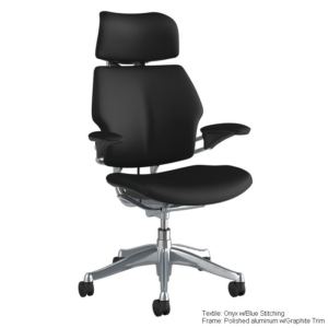 Humanscale Freedom Chair with Headrest in Corvara Leather
