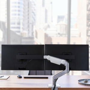 Humanscale M8.1 Dual Monitor Arm with Crossbar
