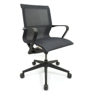 Icon C4 Office Chair - Black Mesh