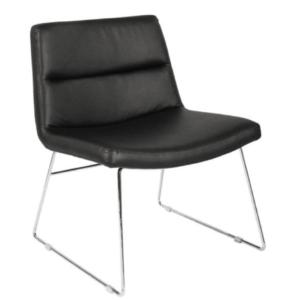OSP Modern Lounge Chair - Faux Leather