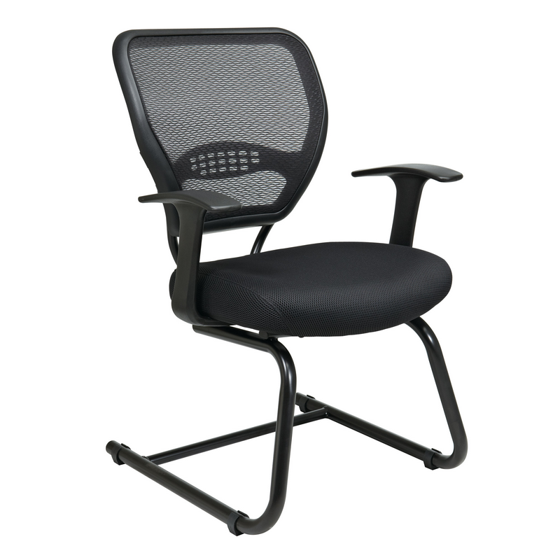 OSP Professional Dark AirGrid Back Client Chair