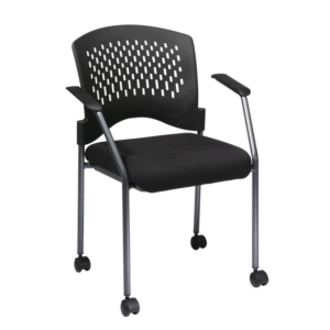 OSP Contemporary Guest Chair with Perforated Back