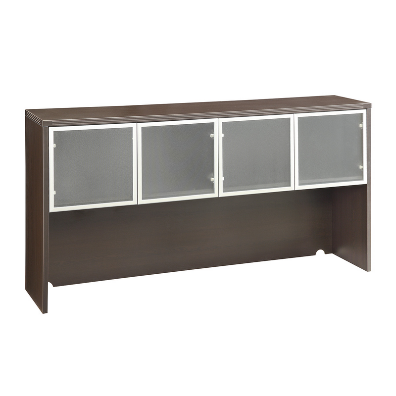 OSP Napa Frosted Glass Door Hutch