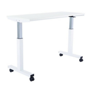 White Standing Desk, Non-Electric, Office Quality