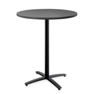 Round Bar Height Table Office