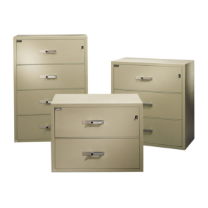 Gardex 4-Drawer Fire Resistant Lateral File Cabinet