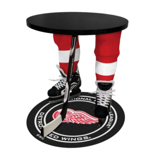 Team Tables Detroit Red Wings Hockey Table & Floor Mat