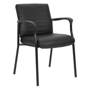 OSP Vinyl Guest Chair with Arms