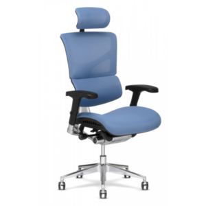 X Chair X3 HMT Chair in Blue - Heat & Massage - Toronto Edition