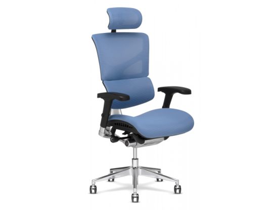 X Chair X3 HMT Chair in Blue - Heat & Massage - Toronto Edition