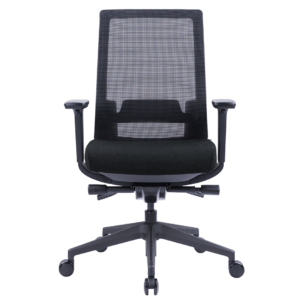 ICON Q2 Mesh Back Office Chair - Jet Black