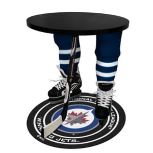 Team Tables Winnipeg Jets Hockey Table & Floor Mat